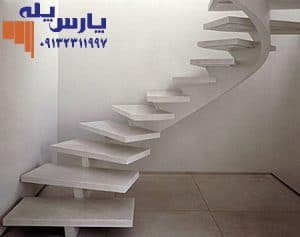 راه پله سازه میانی